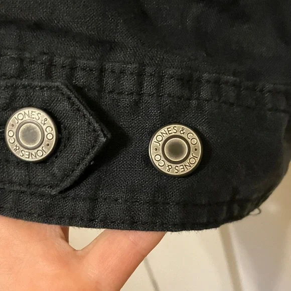 Jones New York linen jacket large - Picture 7 of 7